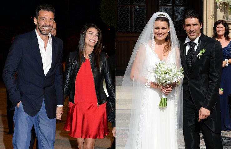 buffon matrimonio alena seredova coppia ilaria d'amico