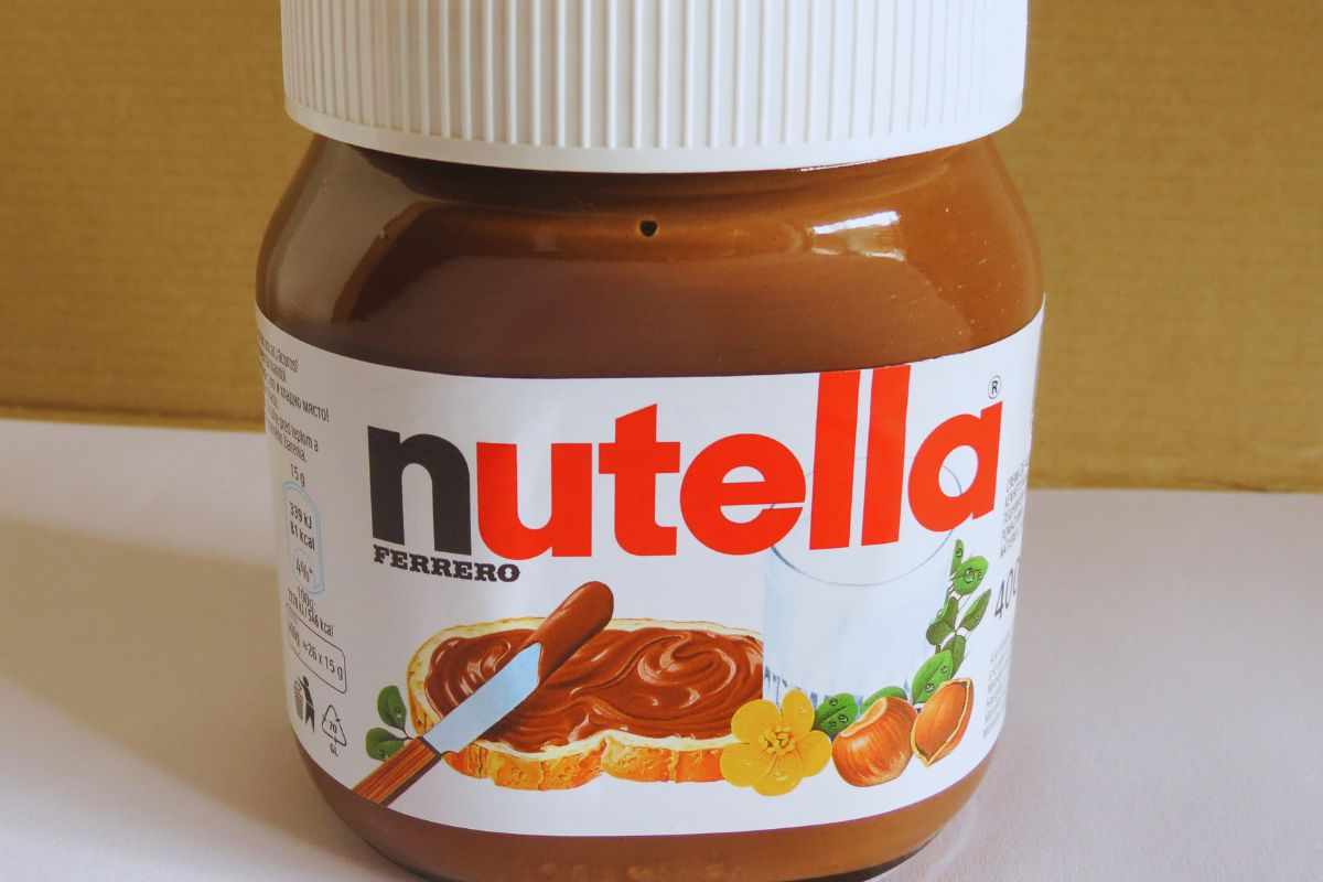 vasetto di Nutella